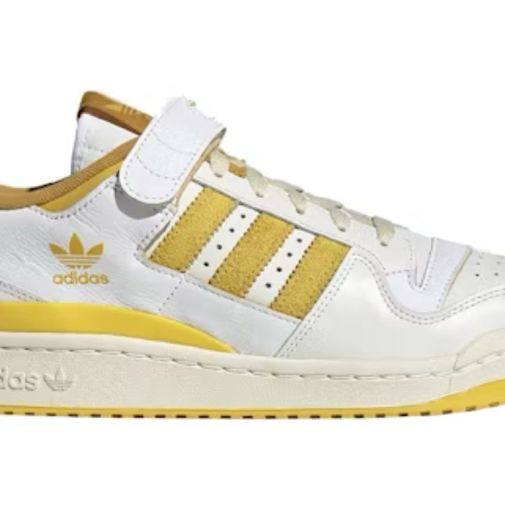 Adidas Forum 84 Lo // white/hazy yellow